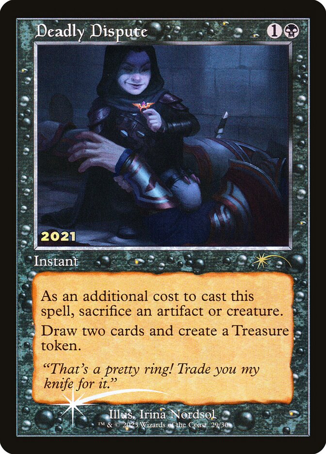 Deadly Dispute 29 (30th Anniversary Promos)  - Foil | Good Games Adelaide SA