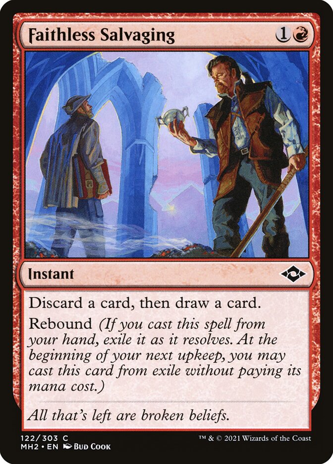 Faithless Salvaging 122 (Modern Horizons 2)  - Foil | Good Games Adelaide SA