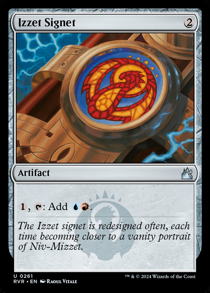Izzet Signet 261 (Ravnica Remastered)  - Foil | Good Games Adelaide SA