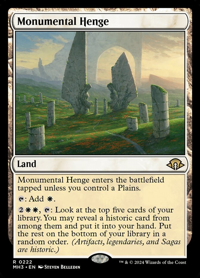 Monumental Henge 222 (Modern Horizons 3)  | Good Games Adelaide SA