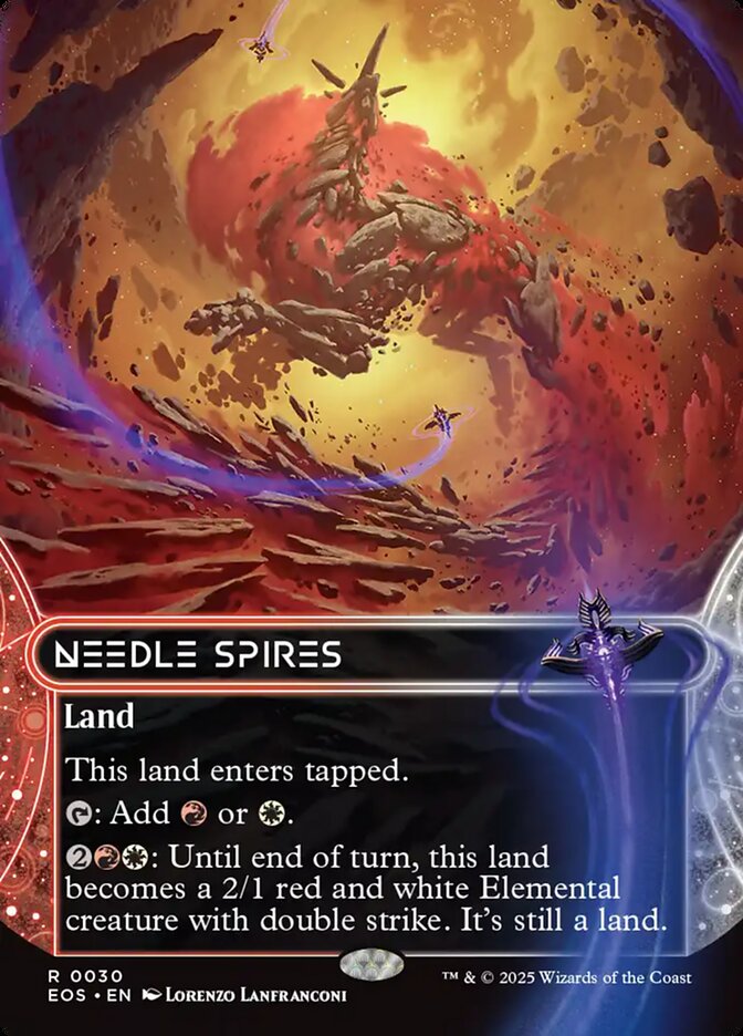 Needle Spires 30 (Edge of Eternities: Stellar Sights)  - Foil | Good Games Adelaide SA