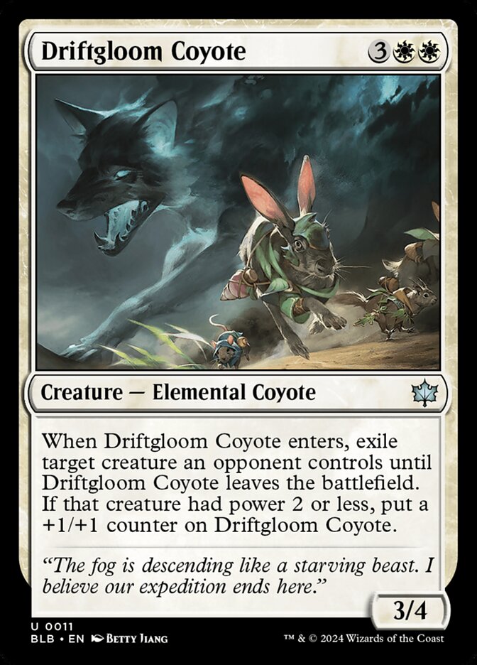 Driftgloom Coyote 11 (Bloomburrow)  | Good Games Adelaide SA