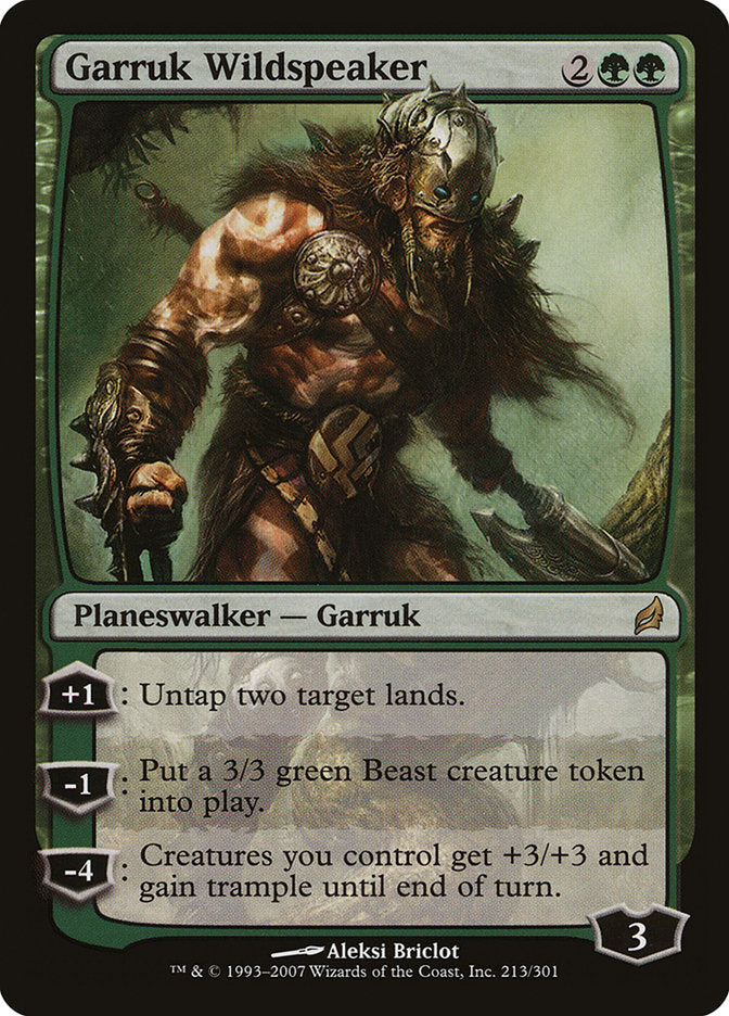Garruk Wildspeaker 213 (Lorwyn)  | Good Games Adelaide SA