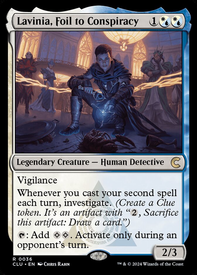 Lavinia, Foil to Conspiracy 36 (Ravnica: Clue Edition)  | Good Games Adelaide SA