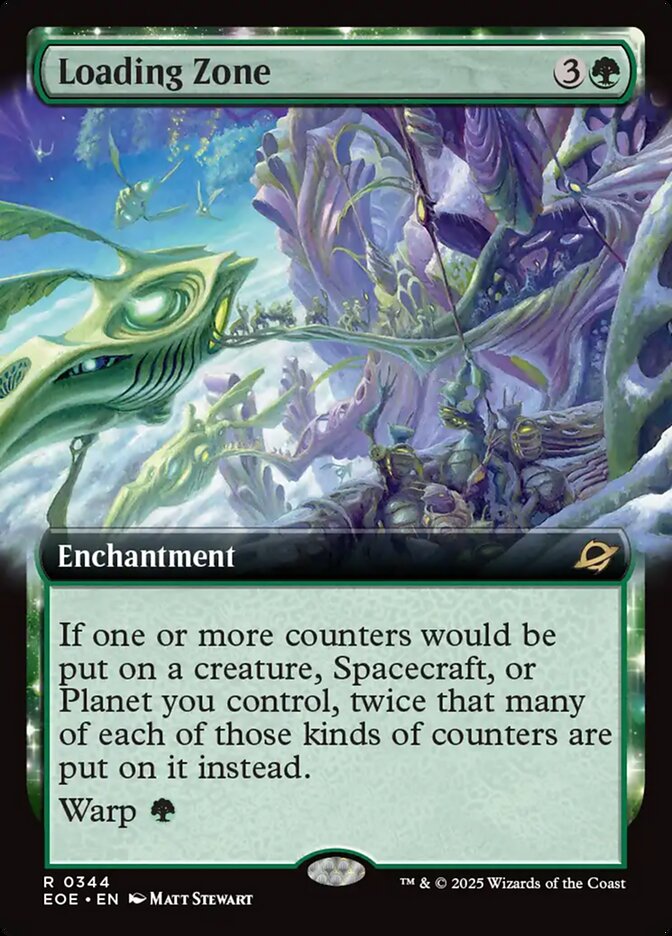 Loading Zone Extended Art 344 (Edge of Eternities)  - Extended Art Foil | Good Games Adelaide SA