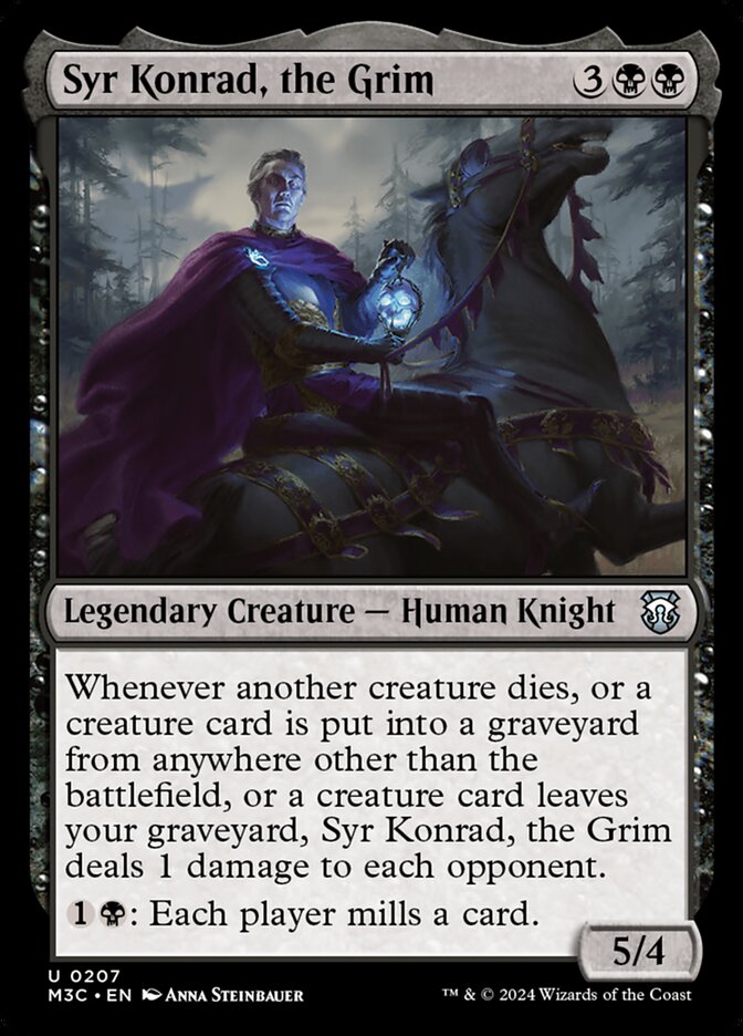 Syr Konrad, the Grim 207 (Commander: Modern Horizons 3)  | Good Games Adelaide SA