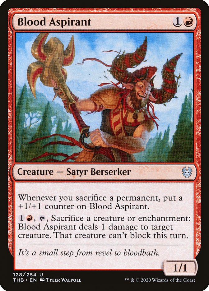 Blood Aspirant 128 (Theros Beyond Death)  - Foil | Good Games Adelaide SA