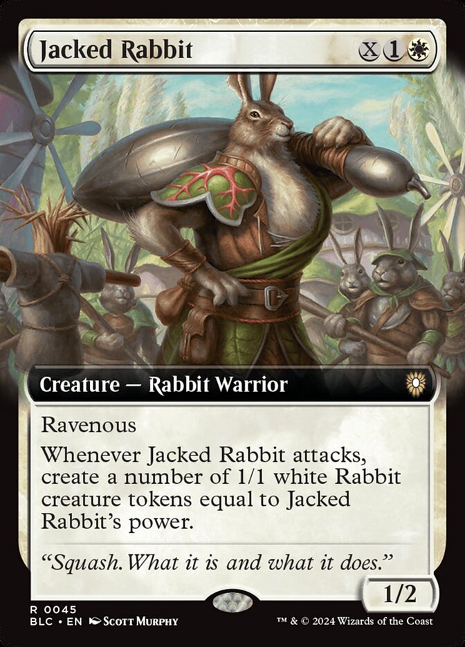 Jacked Rabbit 45 (Commander: Bloomburrow)  | Good Games Adelaide SA