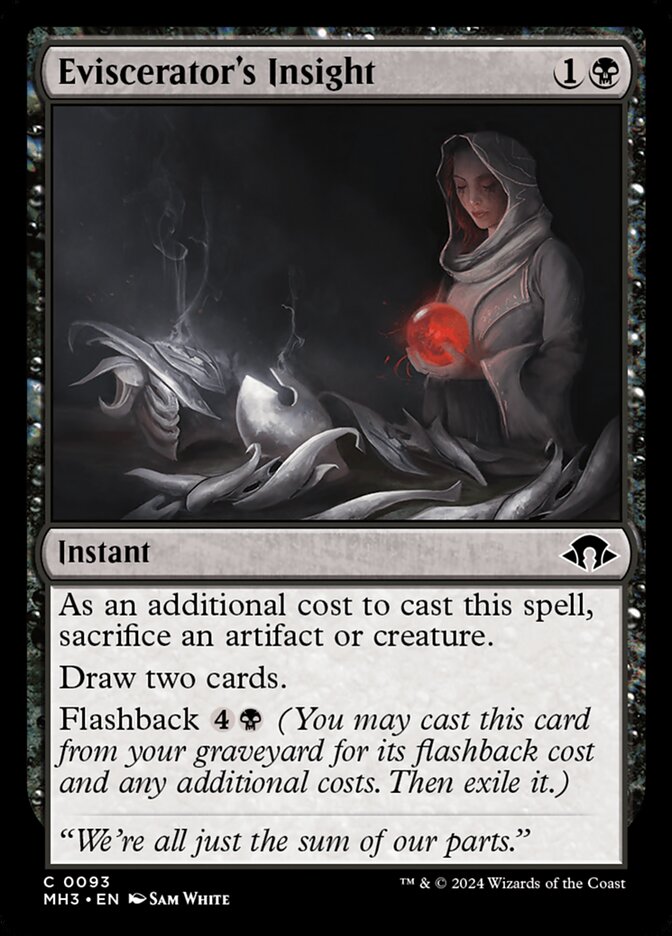 Eviscerator's Insight 93 (Modern Horizons 3)  | Good Games Adelaide SA