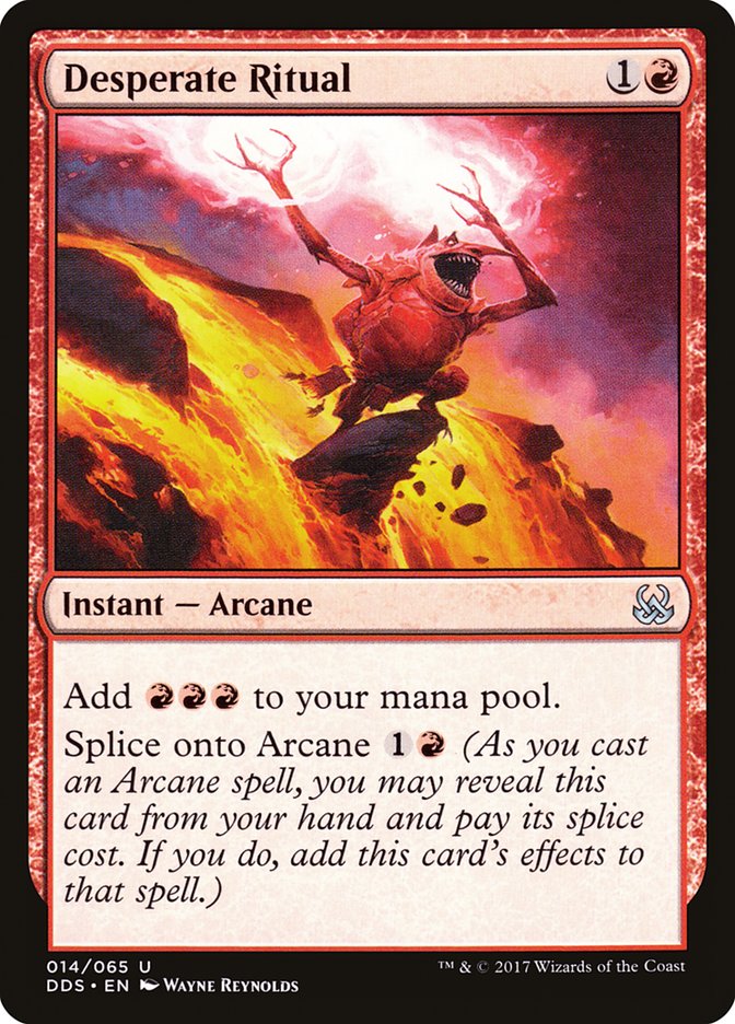 Desperate Ritual 14 (Duel Decks: Mind vs. Might)  | Good Games Adelaide SA