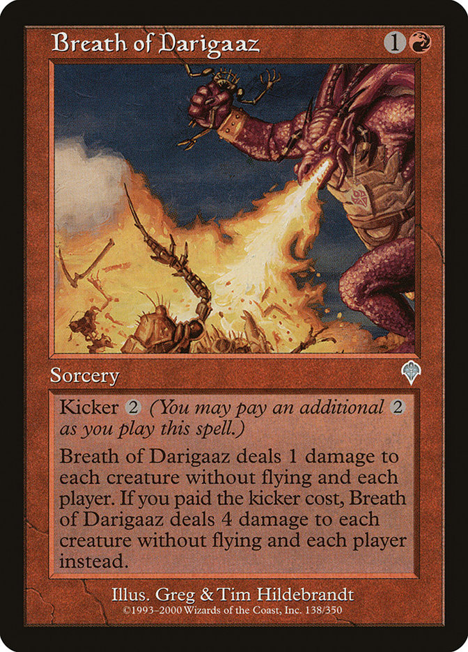 Breath of Darigaaz 138 (Invasion)  - Foil | Good Games Adelaide SA