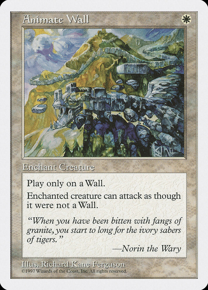 Animate Wall  (Fifth Edition)  | Good Games Adelaide SA