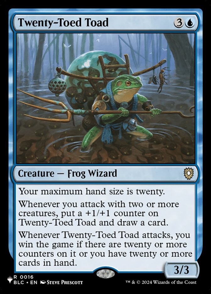 Twenty-Toed Toad 0016 (The List Reprints)  | Good Games Adelaide SA