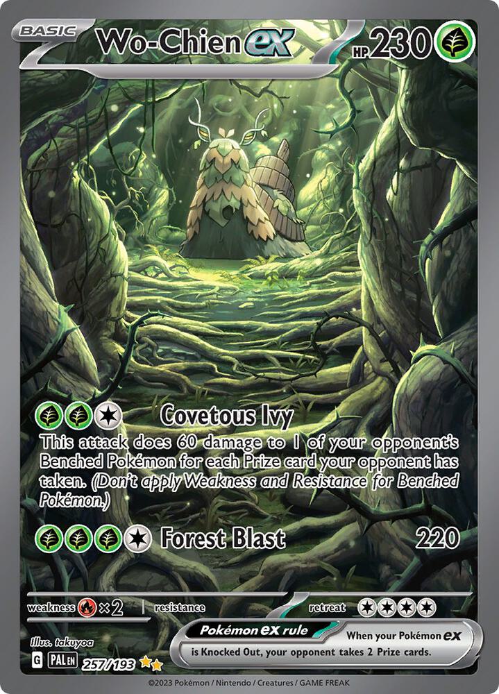 Wo-Chien ex 257/193 (SV02: Paldea Evolved)  - Holofoil | Good Games Adelaide SA