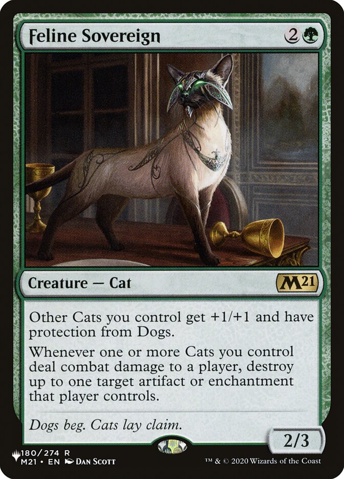 Feline Sovereign 180 (The List Reprints)  | Good Games Adelaide SA