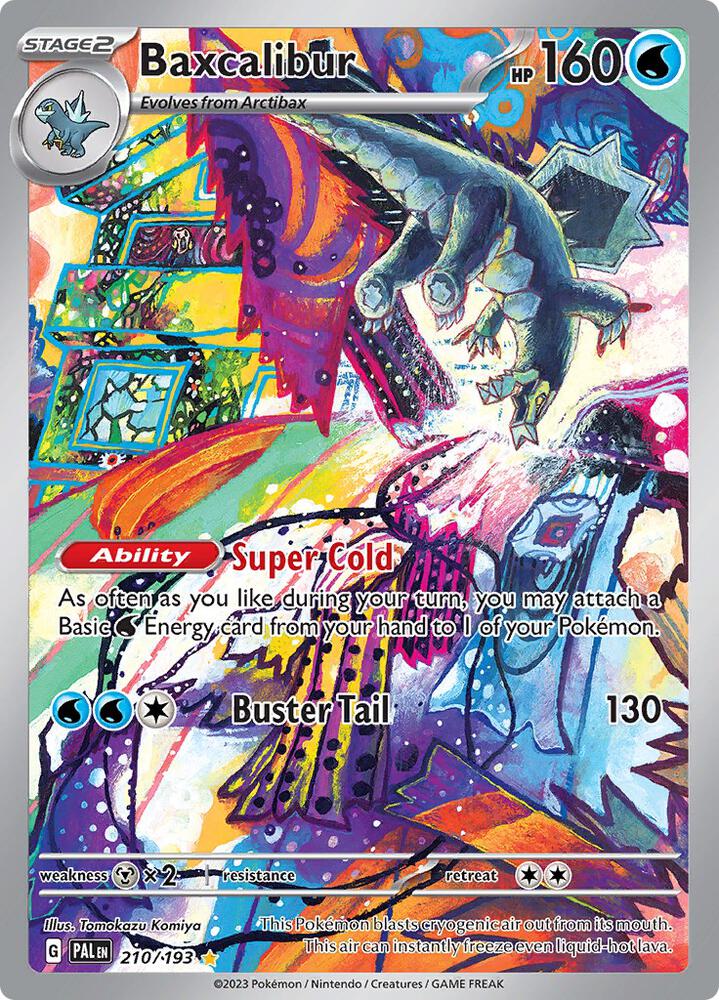Baxcalibur 210 193 210/193 (SV02: Paldea Evolved)  - Holofoil | Good Games Adelaide SA