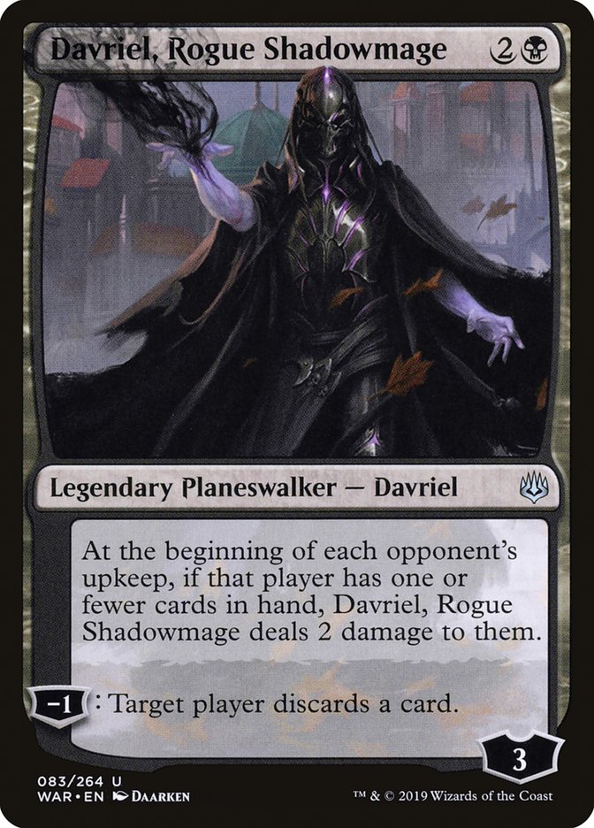Davriel, Rogue Shadowmage 83 (War of the Spark)  | Good Games Adelaide SA