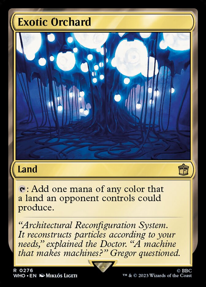 Exotic Orchard 276 (Universes Beyond: Doctor Who)  | Good Games Adelaide SA