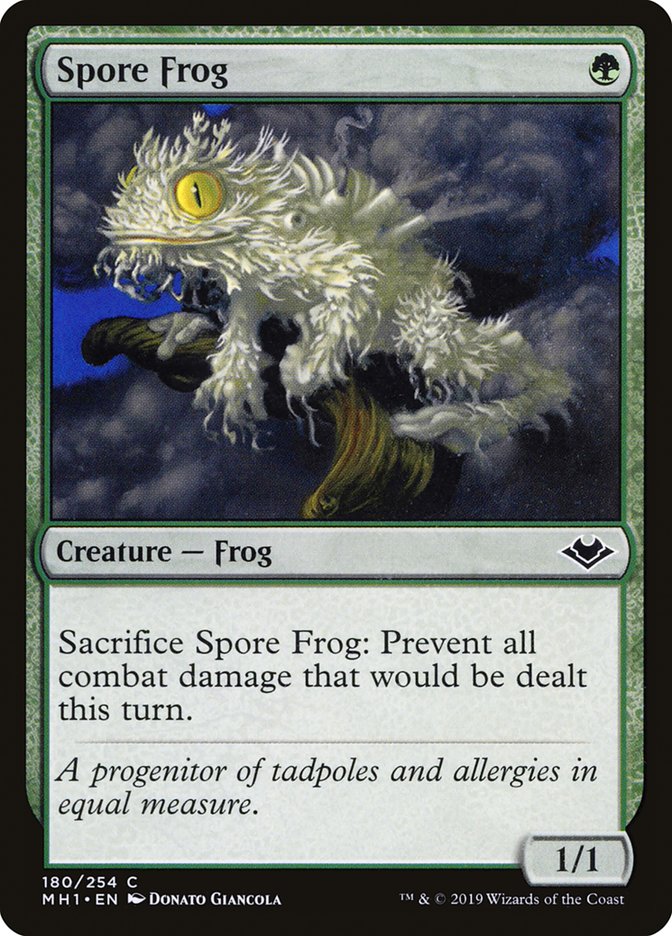 Spore Frog 180 (Modern Horizons)  - Foil | Good Games Adelaide SA