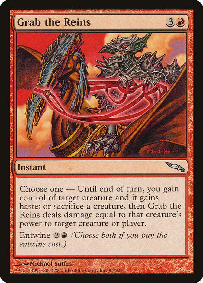 Grab the Reins 95 (Mirrodin)  - Foil | Good Games Adelaide SA