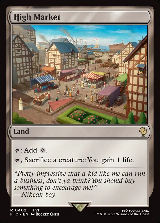 High Market 402 (Commander: FINAL FANTASY)  | Good Games Adelaide SA