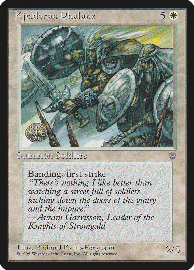 Kjeldoran Phalanx  (Ice Age)  | Good Games Adelaide SA