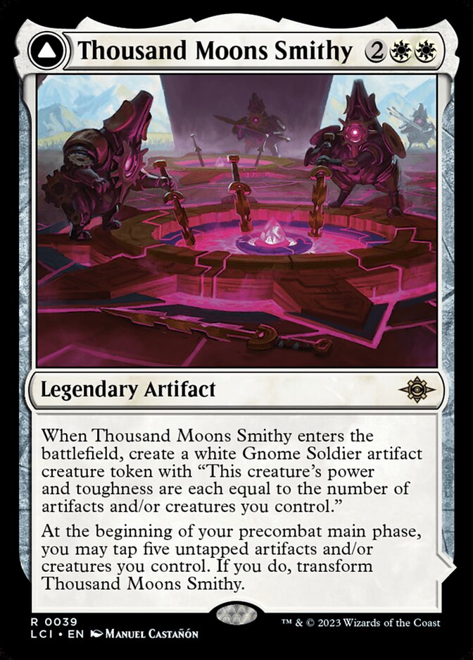 Thousand Moons Smithy // Barracks of the Thousand 39 (The Lost Caverns of Ixalan)  | Good Games Adelaide SA