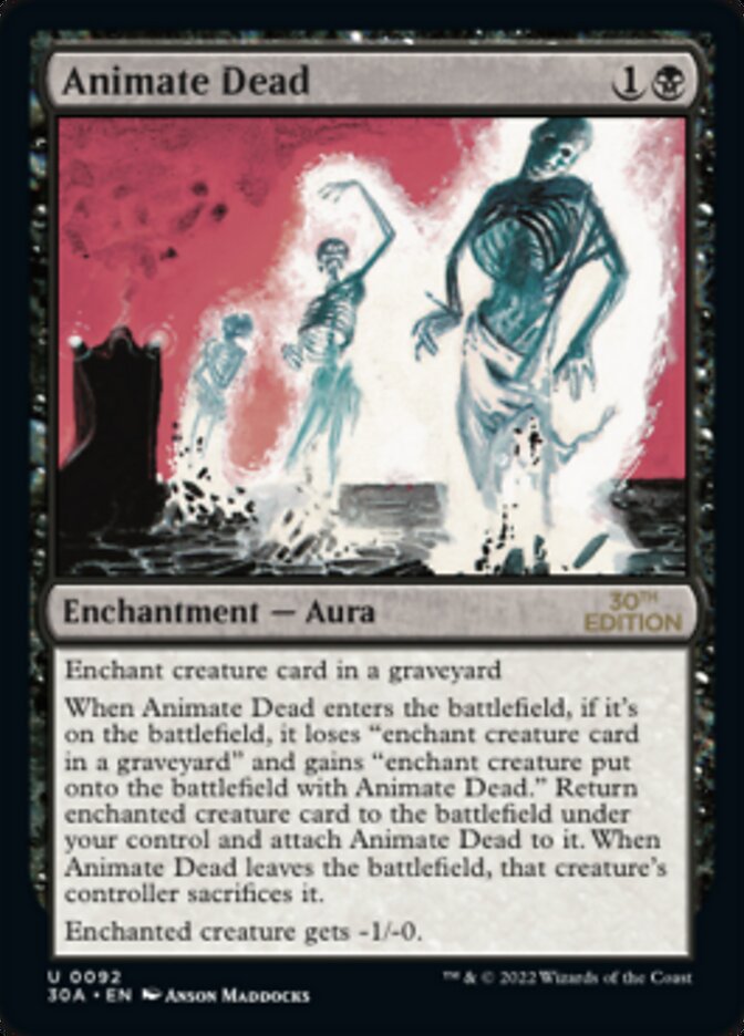Animate Dead 92/594 (30th Anniversary Edition)  | Good Games Adelaide SA