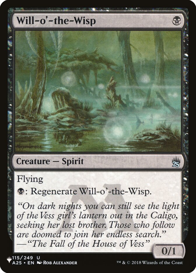Will-o'-the-Wisp 115 (The List Reprints)  | Good Games Adelaide SA