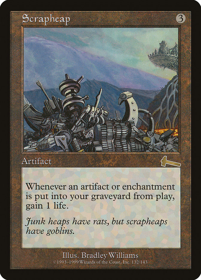 Scrapheap 132 (Urza's Legacy)  | Good Games Adelaide SA