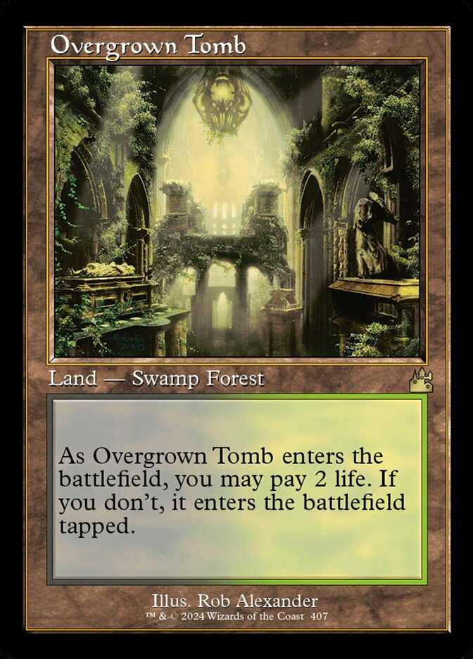 Overgrown Tomb 407 (Ravnica Remastered)  | Good Games Adelaide SA