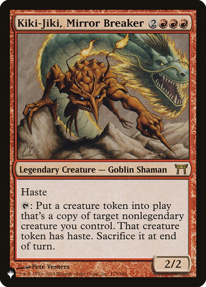 Kiki-Jiki, Mirror Breaker 175/306 (The List Reprints)  | Good Games Adelaide SA
