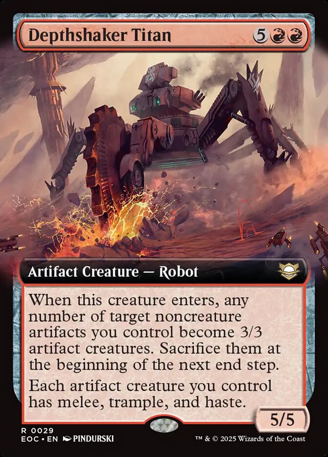 Depthshaker Titan 29 (Commander: Edge of Eternities)  | Good Games Adelaide SA