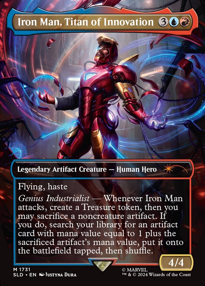 Iron Man, Titan of Innovation 1731 (Secret Lair Drop Series)  | Good Games Adelaide SA