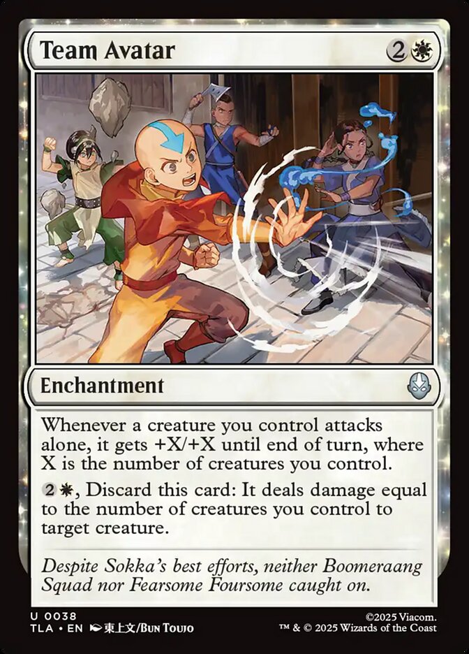 Team Avatar 38 (Avatar: The Last Airbender)  - Foil | Good Games Adelaide SA
