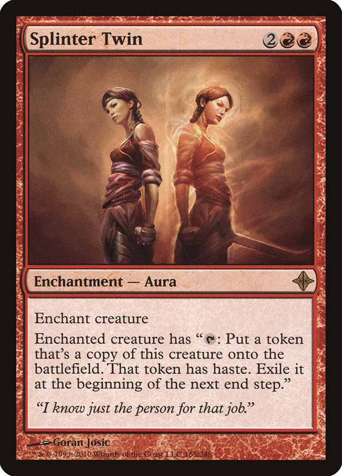 Splinter Twin 165 (Rise of the Eldrazi)  - Foil | Good Games Adelaide SA