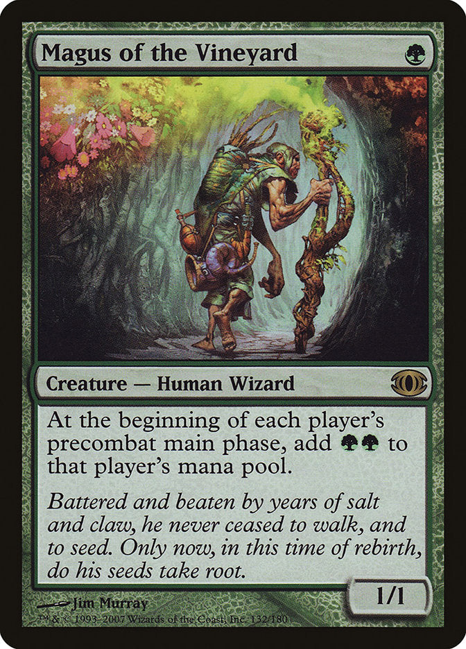 Magus of the Vineyard 132 (Future Sight)  - Foil | Good Games Adelaide SA