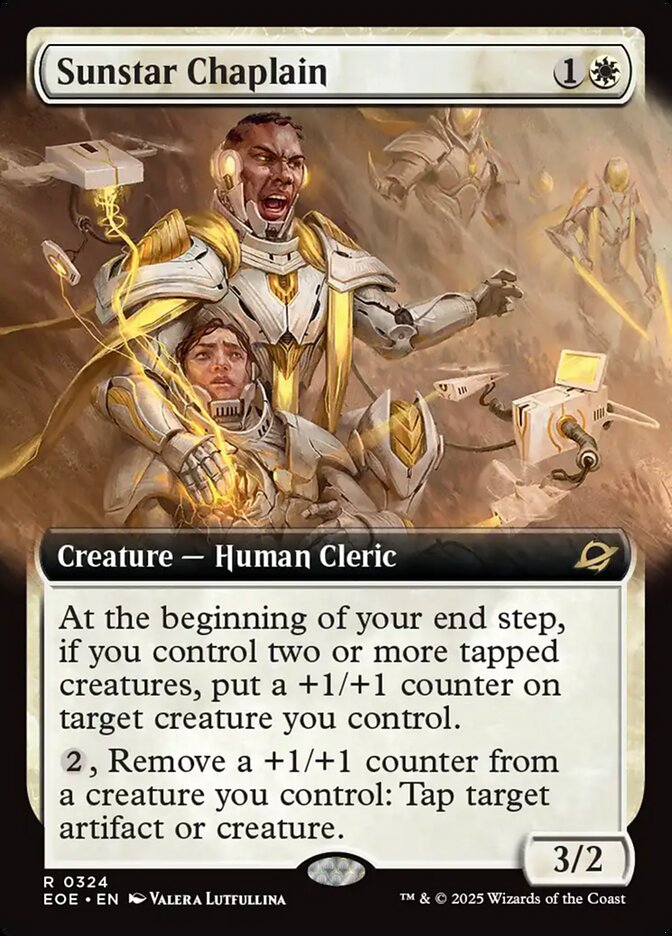 Sunstar Chaplain 324 (Edge of Eternities)  - Foil | Good Games Adelaide SA