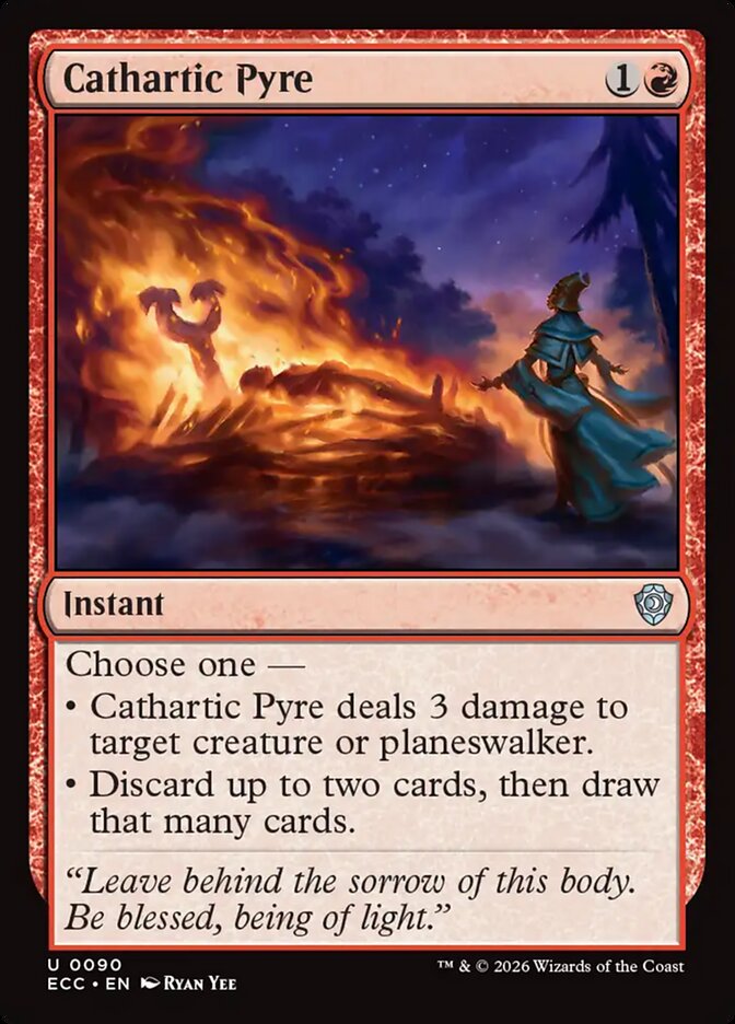 Cathartic Pyre 90 (Commander: Lorwyn Eclipsed)  | Good Games Adelaide SA