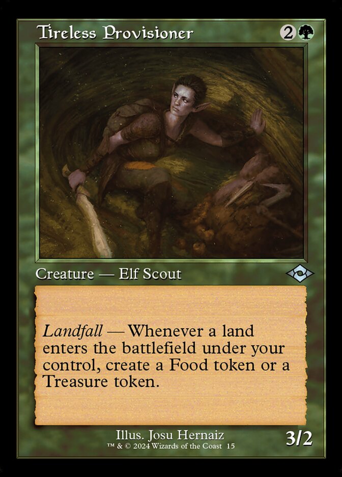 Tireless Provisioner Retro Frame 15 (Modern Horizons 2)  | Good Games Adelaide SA