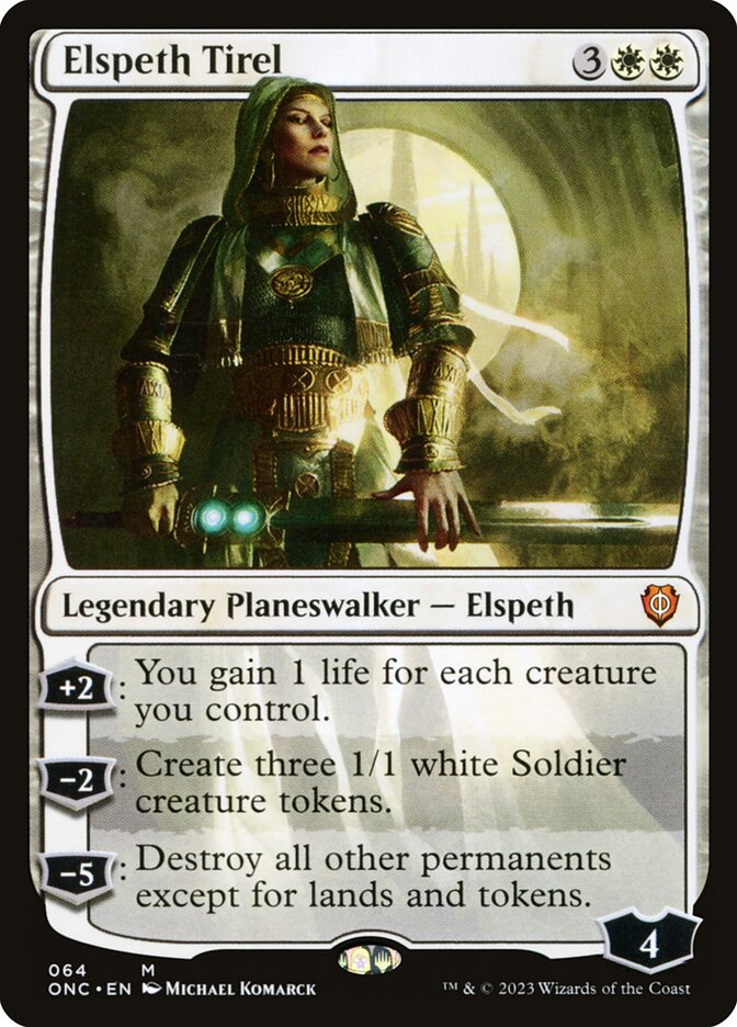 Elspeth Tirel 64 (Commander: Phyrexia: All Will Be One)  | Good Games Adelaide SA