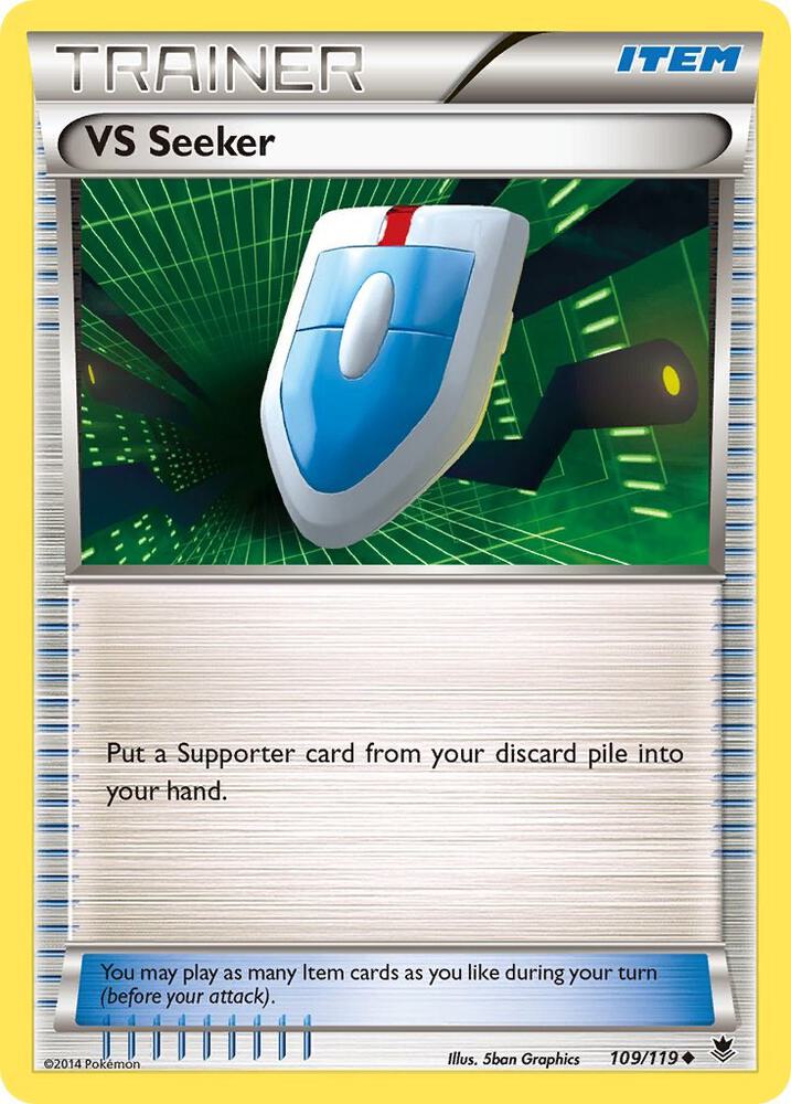 VS Seeker 109/119 (XY - Phantom Forces)  | Good Games Adelaide SA