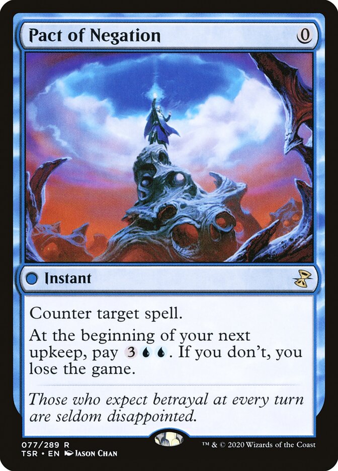 Pact of Negation 77 (Time Spiral: Remastered)  - Foil | Good Games Adelaide SA