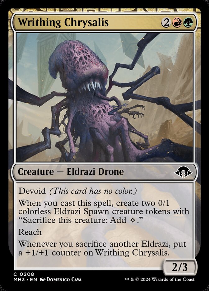 Writhing Chrysalis 208 (Modern Horizons 3)  | Good Games Adelaide SA