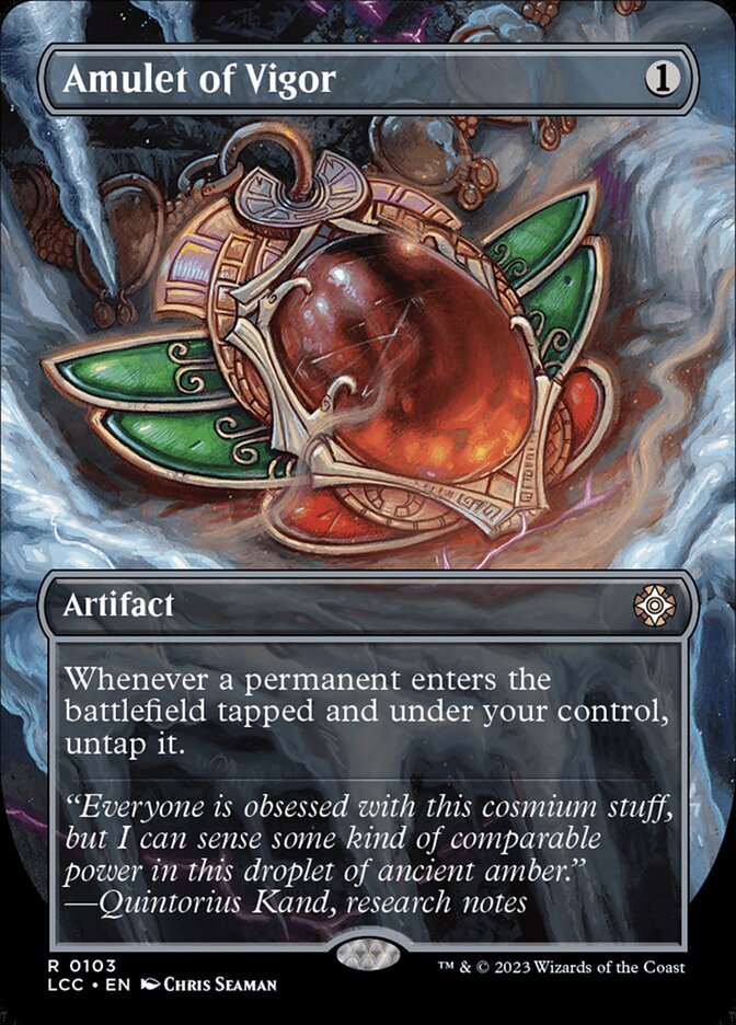Amulet of Vigor 103 (Commander: The Lost Caverns of Ixalan)  - Foil | Good Games Adelaide SA