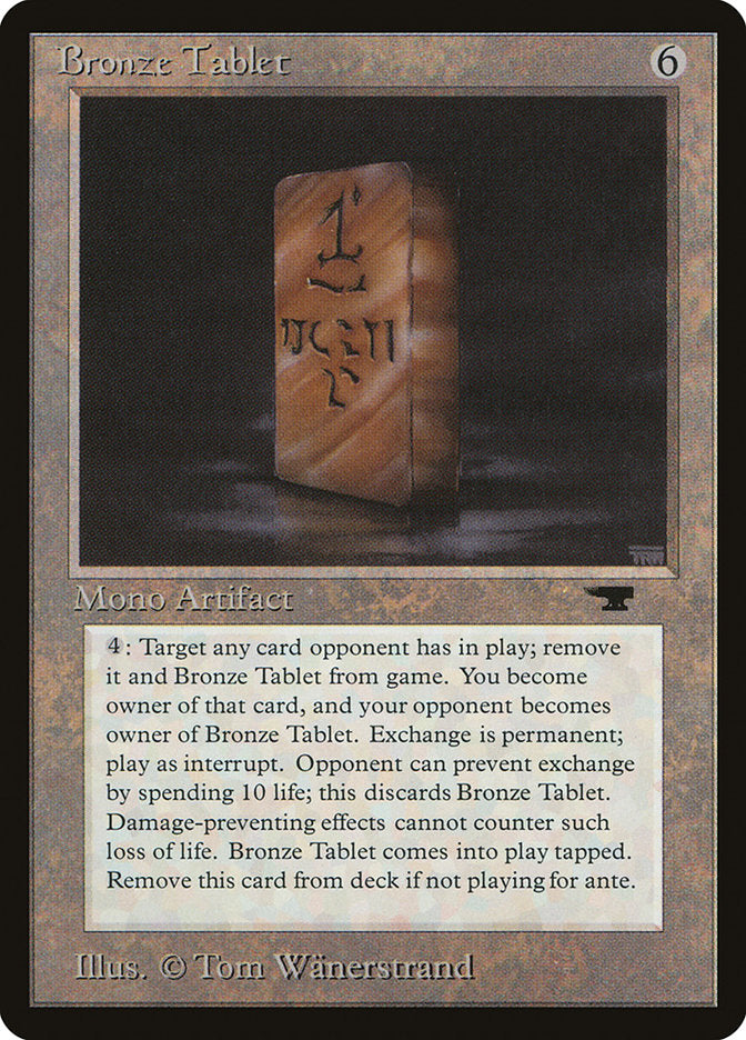 Bronze Tablet  (Antiquities)  | Good Games Adelaide SA