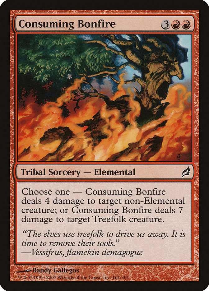 Consuming Bonfire 161 (Lorwyn)  - Foil | Good Games Adelaide SA