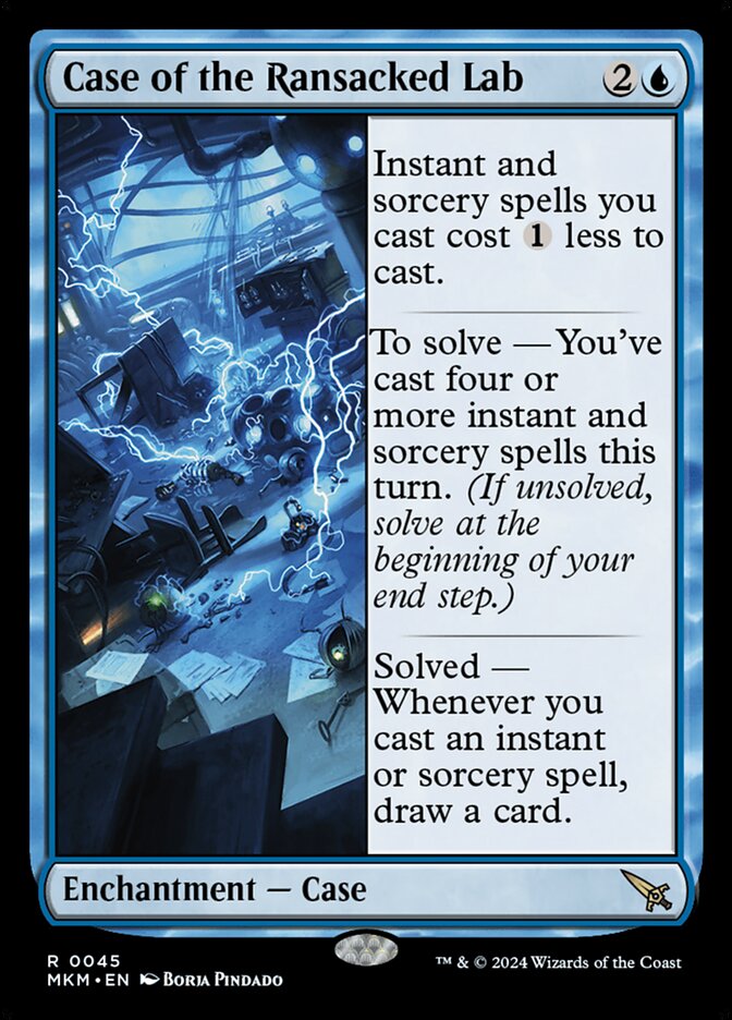 Case of the Ransacked Lab 45 (Murders at Karlov Manor)  - Foil | Good Games Adelaide SA