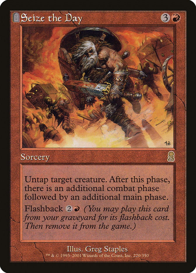 Seize the Day 220 (Odyssey)  - Foil | Good Games Adelaide SA