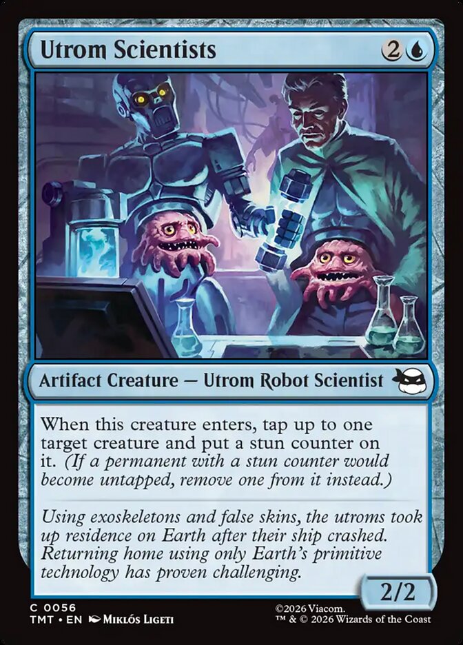 Utrom Scientists 56 (Teenage Mutant Ninja Turtles)  - Foil | Good Games Adelaide SA